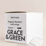 G&G Organic Bamboo Pads Day/ Medium GGBAM DAY BULK 14 (200)