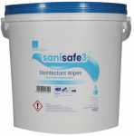 Sanisafe3 Disinfectant Food Safe Antiviral Wipes(2000)