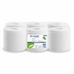 White Centrefeed Lucart Rec Flat 150m 175mm ECO150W (6)