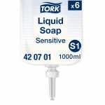 Tork Premium Sensitive Liquid Soap 420701 (6 x 1000ml)