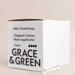 G&G Organic Non-Applicator TamponsSuper GGOTSBULK002(400)