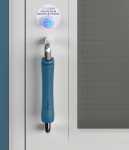 Purehold Pull Antimicrobial Door Handle Cover Blue L (Ea)