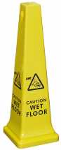 Sentry Tall Safety Cone 91.4cm (Caution Wet floor)