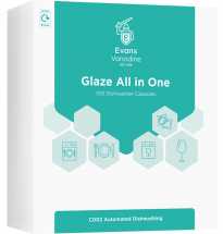 Evans Glaze Tablets 5in1 Dishwash tabs C002AEV(100)