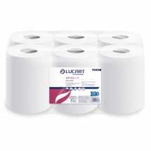 ESP White Airlaid Centrefeed Roll 50m AIRTECH125 (6x50m)