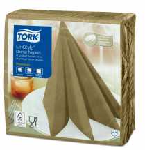 Napkin Lotus Linstyle 39x39cm (600) Biscuit.