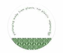 VW VRST45W Round Write-on Comp ostable Sticker 45MM (1000)