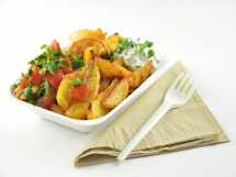VW VW-C2 Medium Bagasse Chip Tray (500)