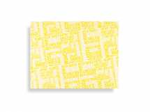 VW Wax Coated T/Note 250x330 Burger Yellow VWBRST-TN(1000)