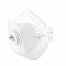 EAGLE FFP3 Valved Dolomite Fold Respirator P391 Wht (10)