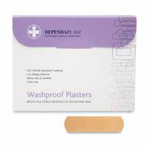 Dependaplast Washproof Plasters 7cm x 2cm (100)