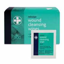 Wound Cleansing Wipes (100)