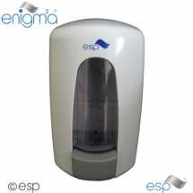 ESP Bulk Fill 1ltr Liquid Soap Dispenser White (Each)
