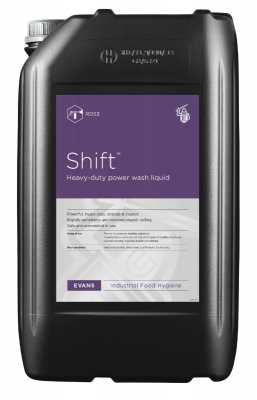 Evans Shift Heavy Duty Power Wash Liquid (25ltr)