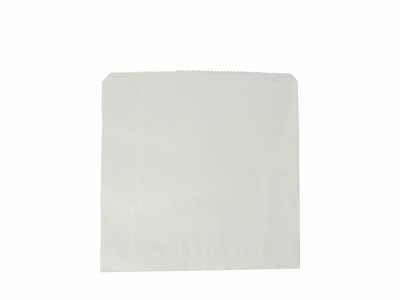 VW 201254S-WH 7 x 7in Recycled White Kraft Flat Bag (1000)