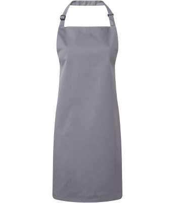 Premier Bib Apron Steel Grey PR150 (Each)