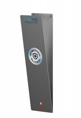 Purehold Push Antimicrobial Door Push Plate starter pk Std